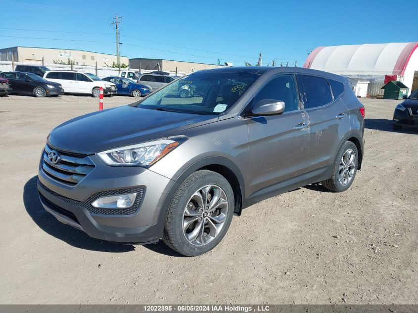 2013 Hyundai Santa Fe Sport VIN: 5XYZUDLA3DG076478 Lot: 12022895