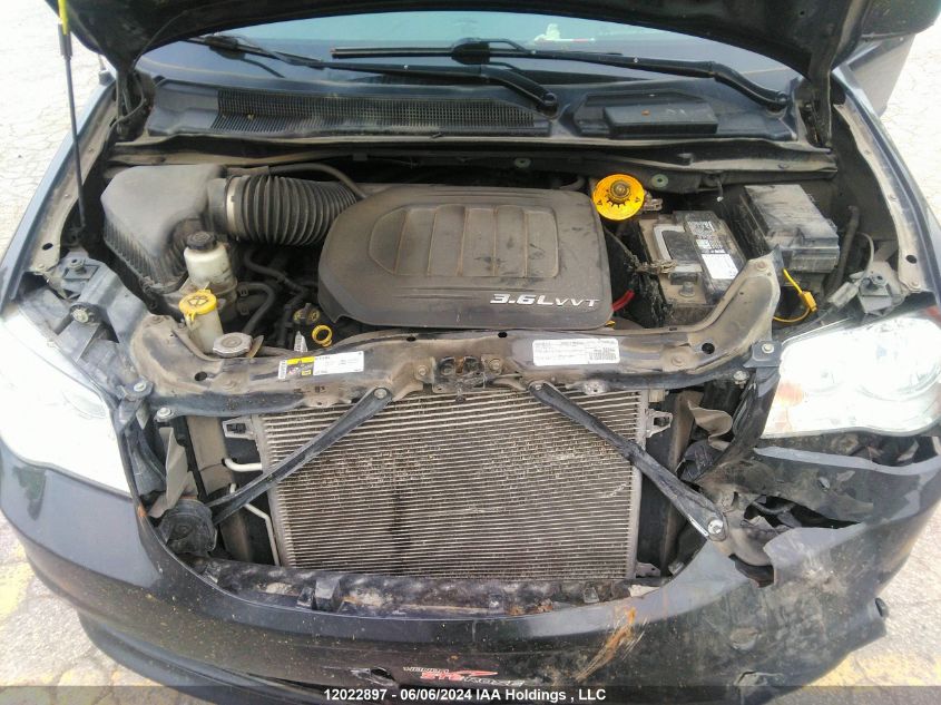 2016 Dodge Grand Caravan Se/Sxt VIN: 2C4RDGBGXGR332820 Lot: 12022897