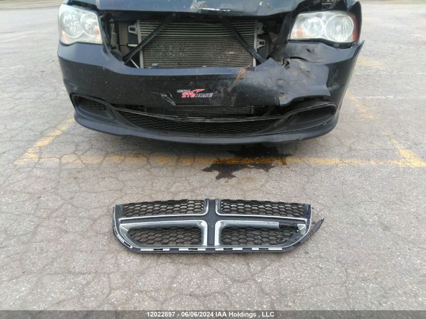 2016 Dodge Grand Caravan Se/Sxt VIN: 2C4RDGBGXGR332820 Lot: 12022897