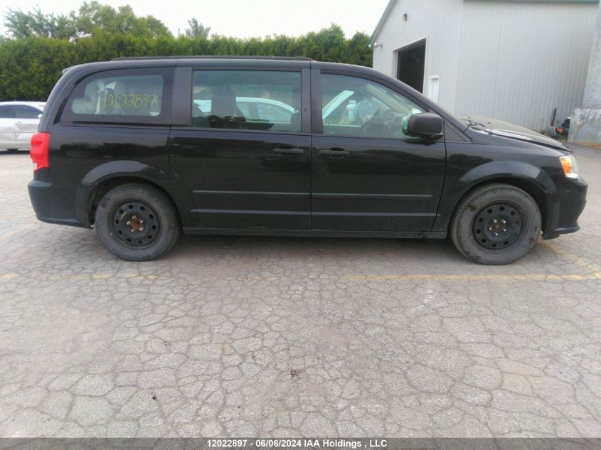 2016 Dodge Grand Caravan Se/Sxt VIN: 2C4RDGBGXGR332820 Lot: 12022897