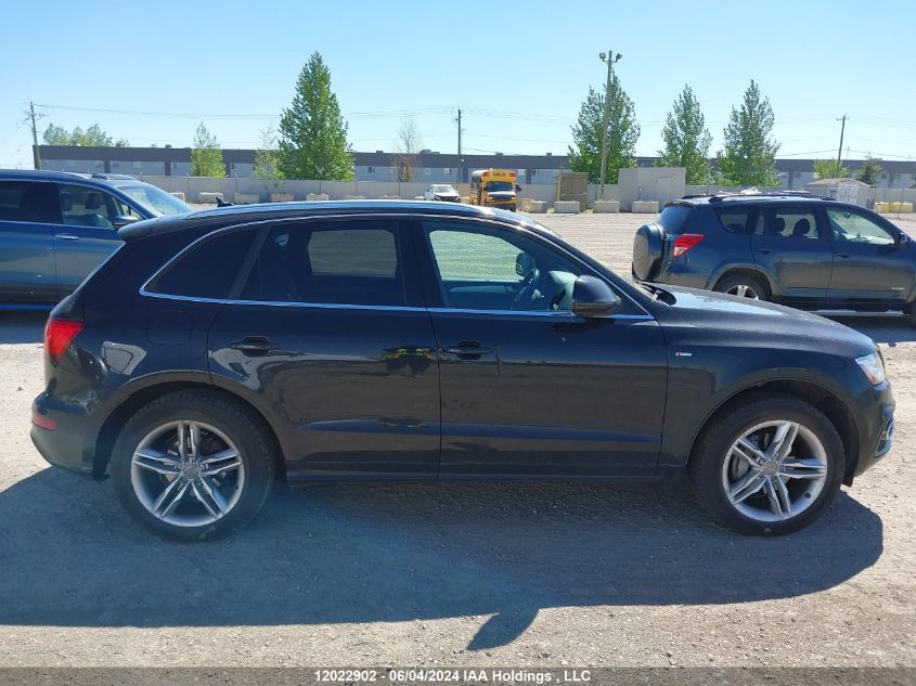 2014 Audi Q5 VIN: WA1WFCFP0EA092365 Lot: 12022902