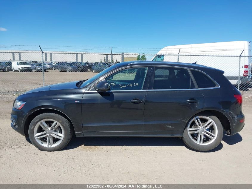 2014 Audi Q5 VIN: WA1WFCFP0EA092365 Lot: 12022902