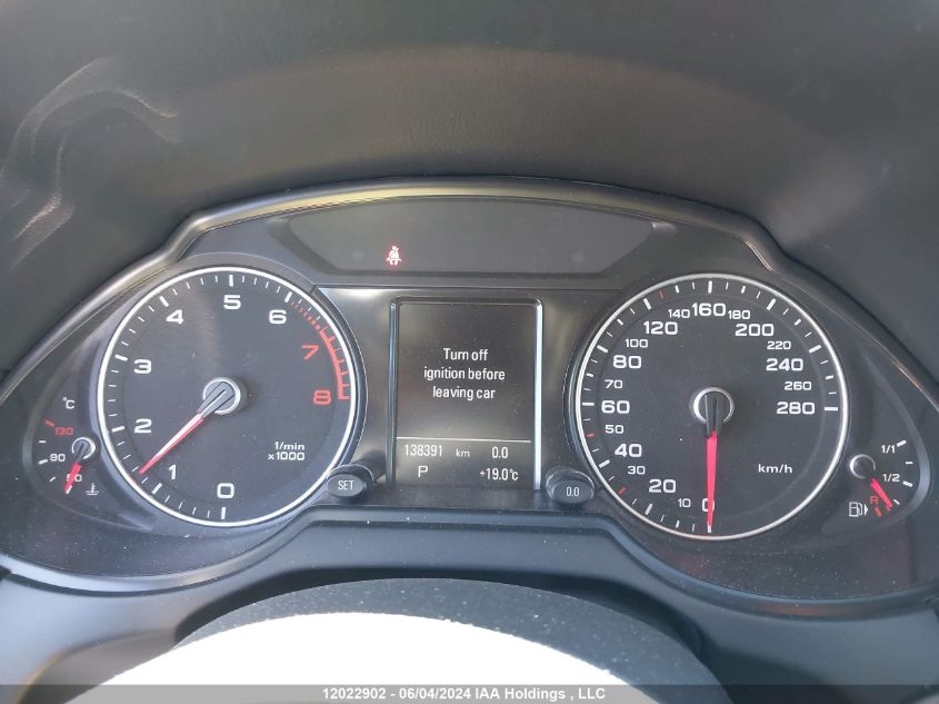 2014 Audi Q5 VIN: WA1WFCFP0EA092365 Lot: 12022902