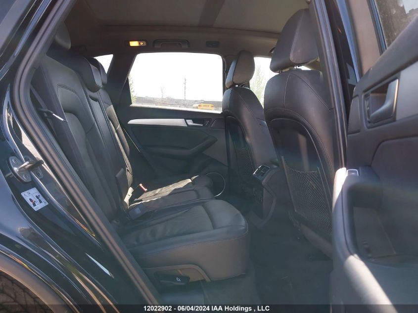 2014 Audi Q5 VIN: WA1WFCFP0EA092365 Lot: 12022902