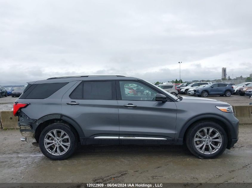 2022 Ford Explorer Limited VIN: 1FMSK8FHXNGB16802 Lot: 12022909