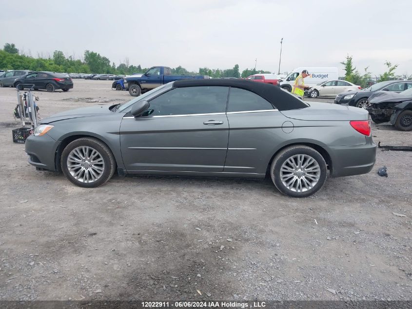 2013 Chrysler 200 Touring VIN: 1C3BCBEG4DN673694 Lot: 12022911