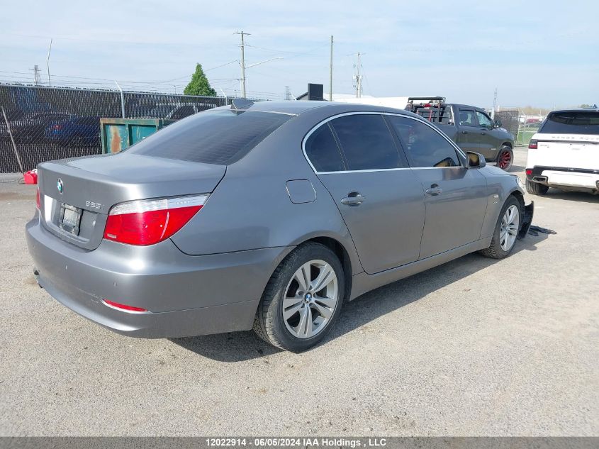 2010 BMW 5 Series VIN: WBANV1C57AC388359 Lot: 12022914