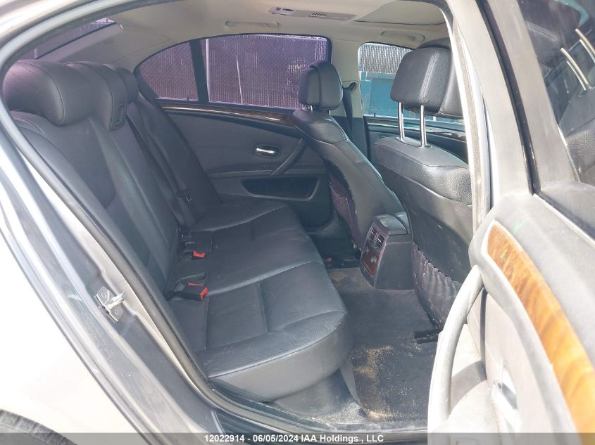 2010 BMW 5 Series VIN: WBANV1C57AC388359 Lot: 12022914