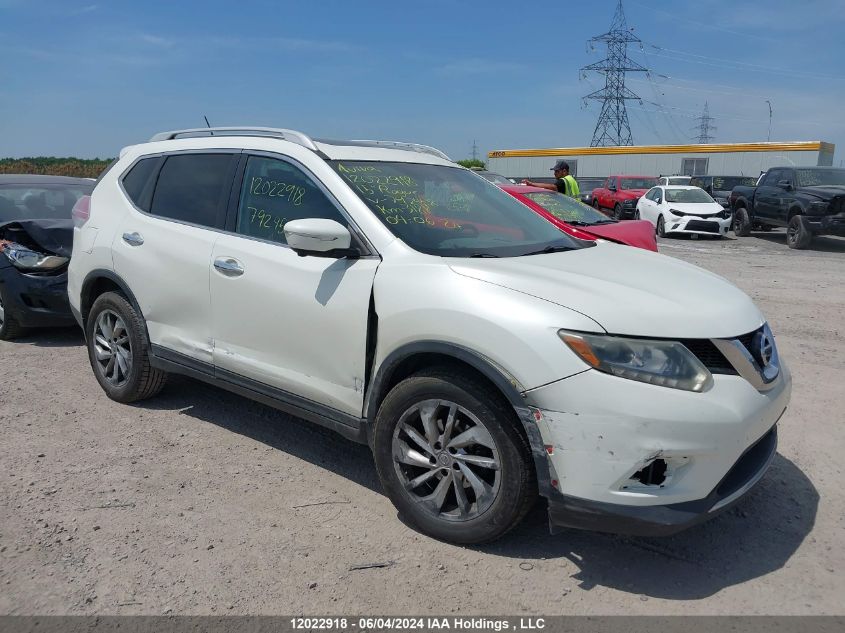 2015 Nissan Rogue VIN: 5N1AT2MV4FC792458 Lot: 12022918