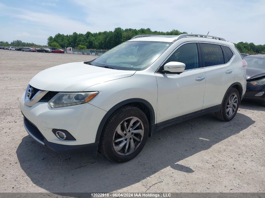 2015 Nissan Rogue VIN: 5N1AT2MV4FC792458 Lot: 12022918