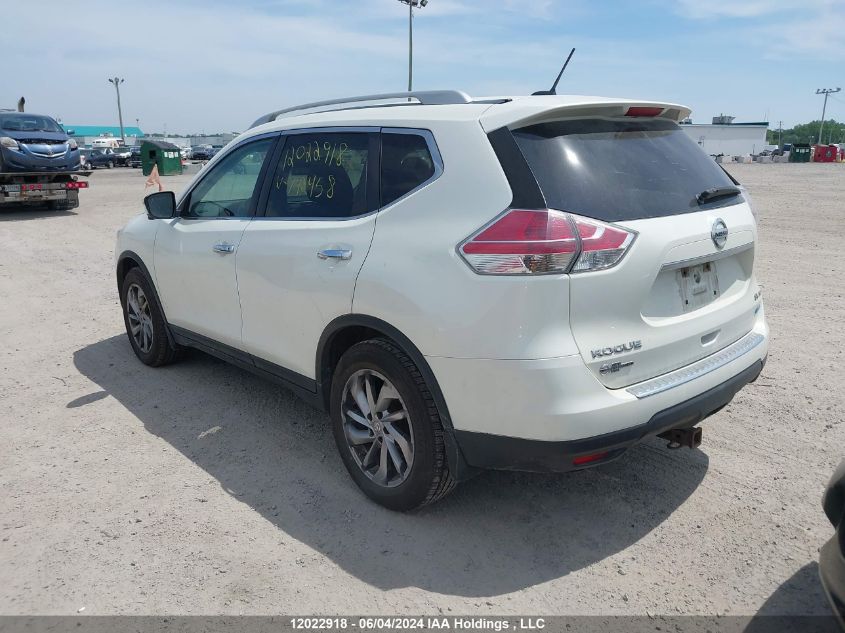 2015 Nissan Rogue VIN: 5N1AT2MV4FC792458 Lot: 12022918