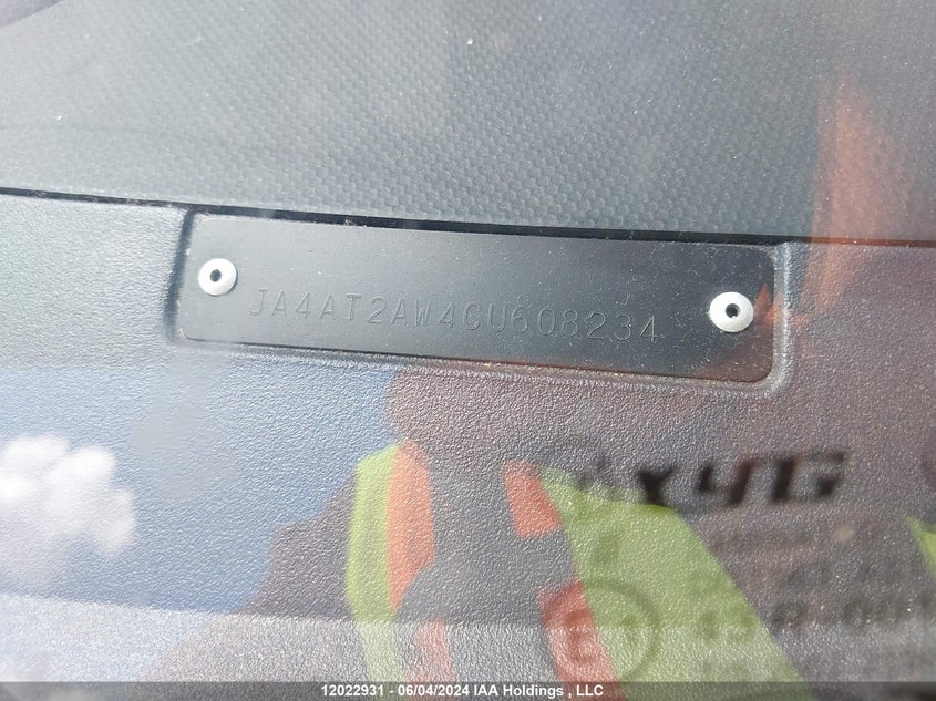 2012 Mitsubishi Outlander VIN: JA4AT2AW4CU608234 Lot: 12022931