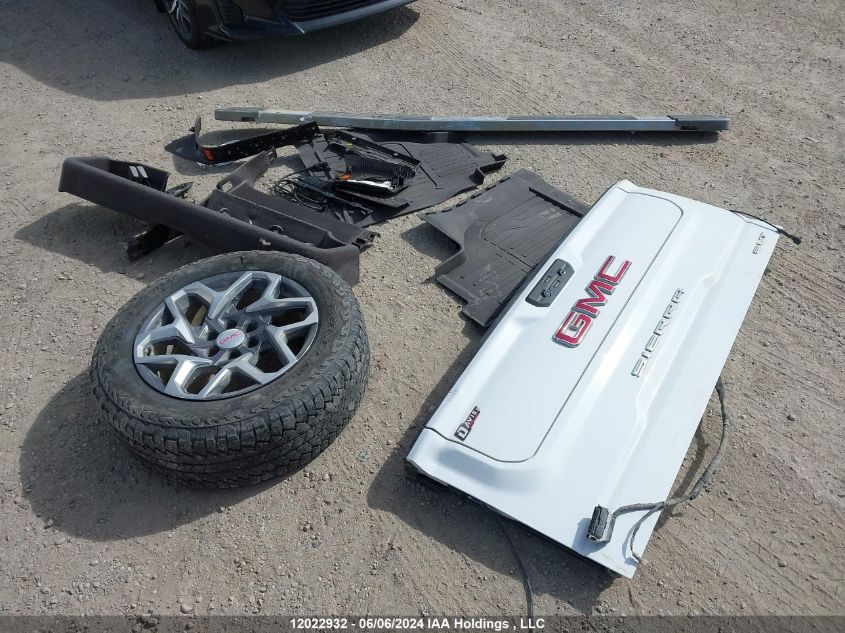 2022 GMC Sierra K1500 Slt VIN: 3GTUUDETXNG501089 Lot: 12022932