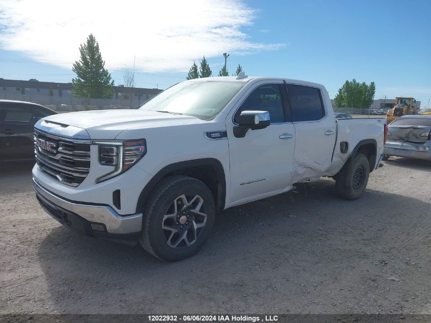 2022 GMC Sierra K1500 Slt VIN: 3GTUUDETXNG501089 Lot: 12022932