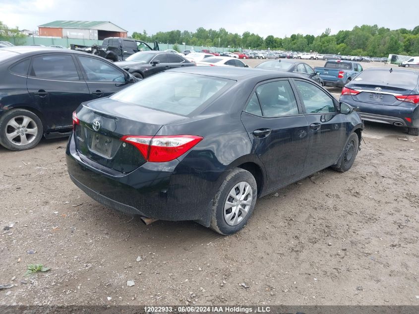 2016 Toyota Corolla L/Le/Le Pls/Prm/S/S Pls VIN: 2T1BURHE2GC664978 Lot: 12022933