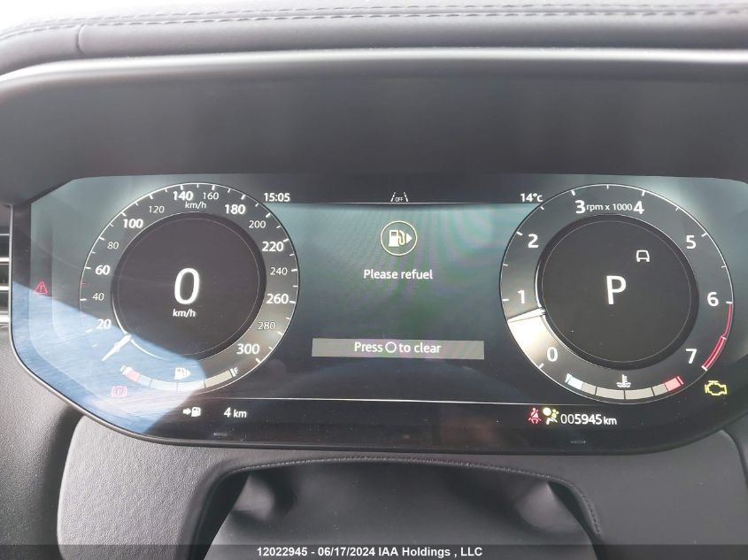 2024 Land Rover Range Rover Sport VIN: SAL1L9FU9RA167984 Lot: 12022945