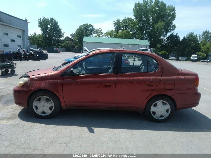 2005 Toyota Echo VIN: JTDBT123950345872 Lot: 12022950