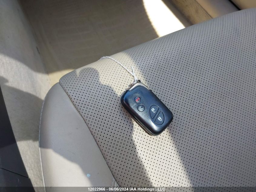 2007 Lexus Es 350 350 VIN: JTHBJ46G972101309 Lot: 12022966