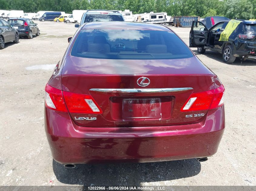 2007 Lexus Es 350 350 VIN: JTHBJ46G972101309 Lot: 12022966