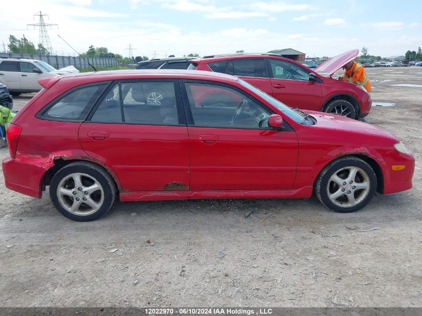 2002 Mazda Protege Pr5 VIN: JM1BJ245621519932 Lot: 12022970