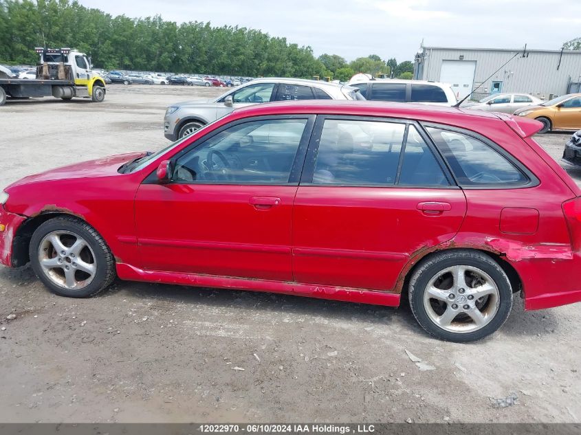 2002 Mazda Protege Pr5 VIN: JM1BJ245621519932 Lot: 12022970