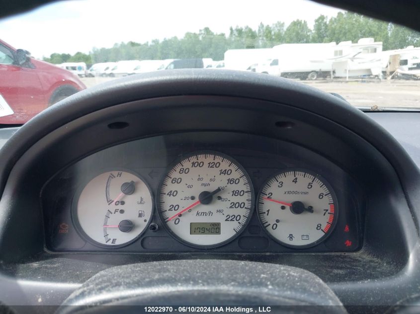 2002 Mazda Protege Pr5 VIN: JM1BJ245621519932 Lot: 12022970