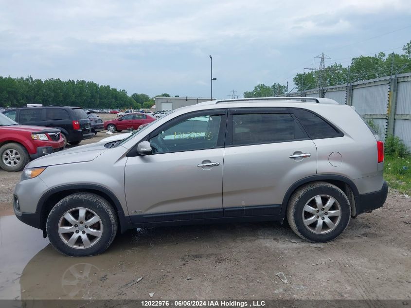 2013 Kia Sorento Lx VIN: 5XYKTDA22DG359535 Lot: 12022976