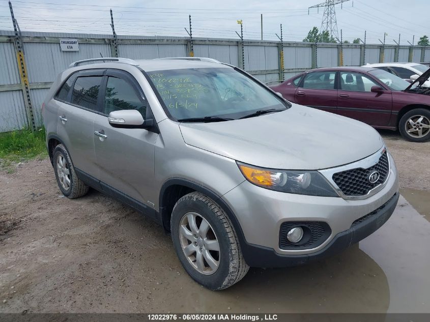 2013 Kia Sorento Lx VIN: 5XYKTDA22DG359535 Lot: 12022976