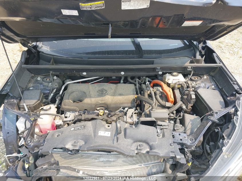 2021 Toyota Rav4 Hybrid Limited VIN: 2T3DWRFVXMW109977 Lot: 12022981