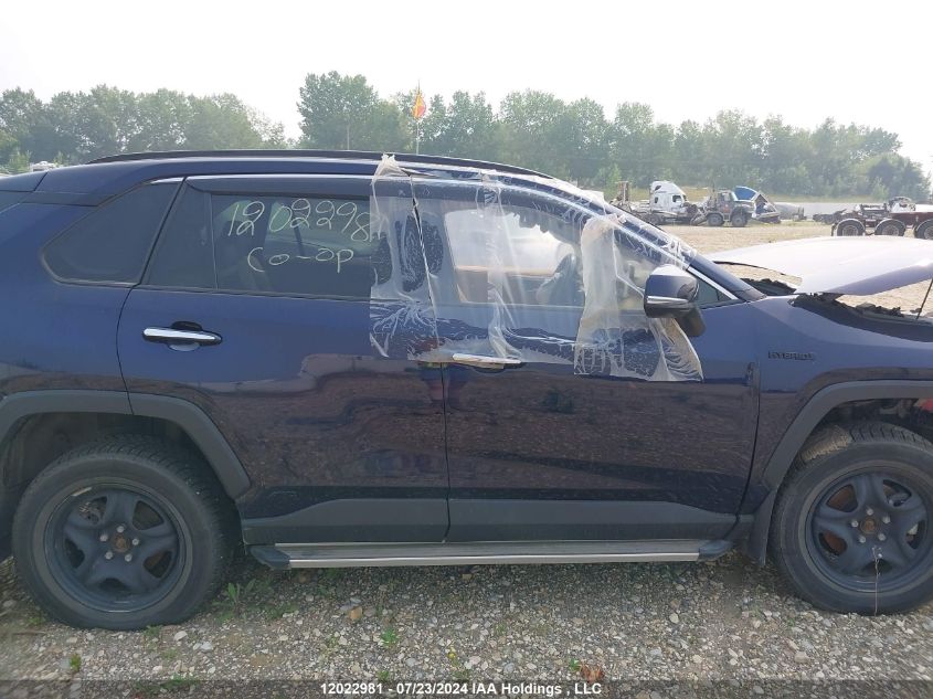 2021 Toyota Rav4 Hybrid Limited VIN: 2T3DWRFVXMW109977 Lot: 12022981