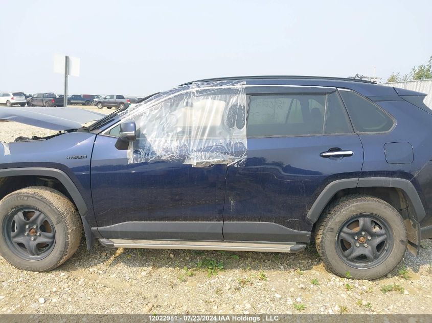 2021 Toyota Rav4 Hybrid Limited VIN: 2T3DWRFVXMW109977 Lot: 12022981