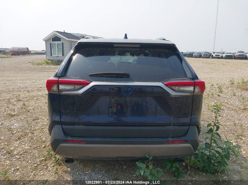 2021 Toyota Rav4 Hybrid Limited VIN: 2T3DWRFVXMW109977 Lot: 12022981