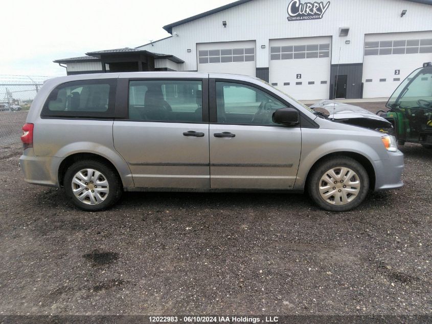 2016 Dodge Grand Caravan Se/Sxt VIN: 2C4RDGBG4GR394424 Lot: 12022983