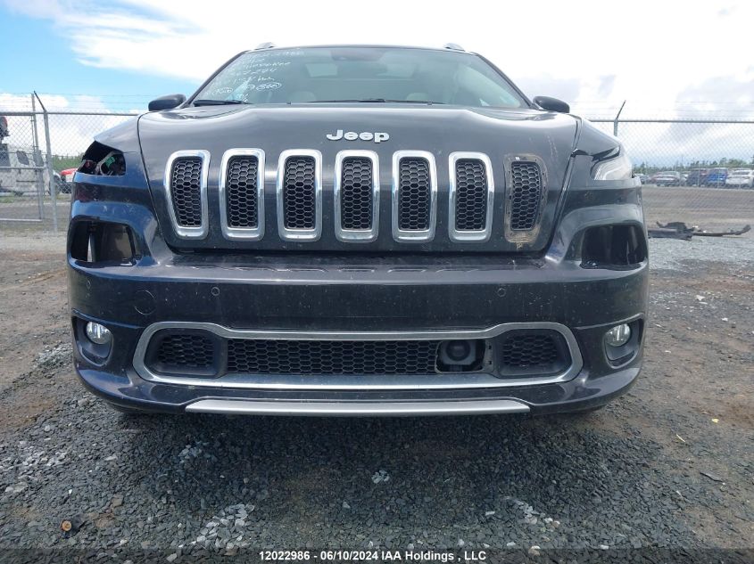 2016 Jeep Cherokee Overland VIN: 1C4PJMJS3GW367274 Lot: 12022986