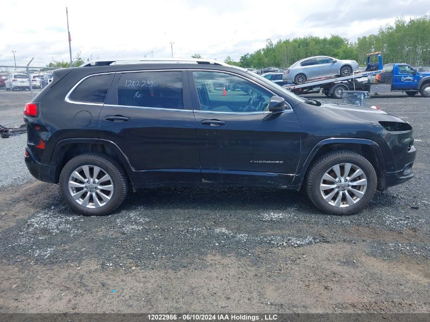 2016 Jeep Cherokee Overland VIN: 1C4PJMJS3GW367274 Lot: 12022986