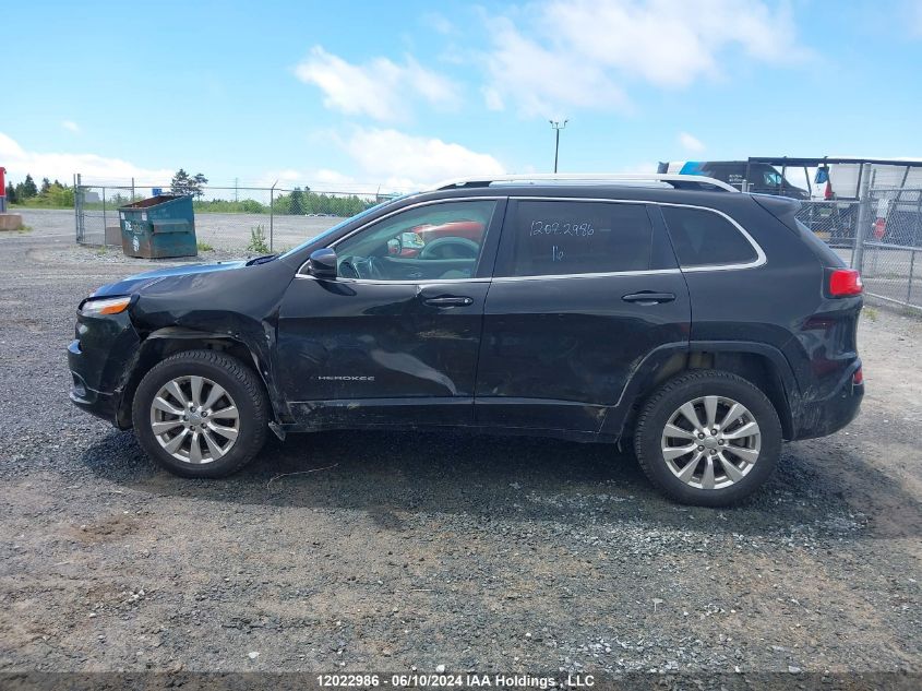 2016 Jeep Cherokee Overland VIN: 1C4PJMJS3GW367274 Lot: 12022986