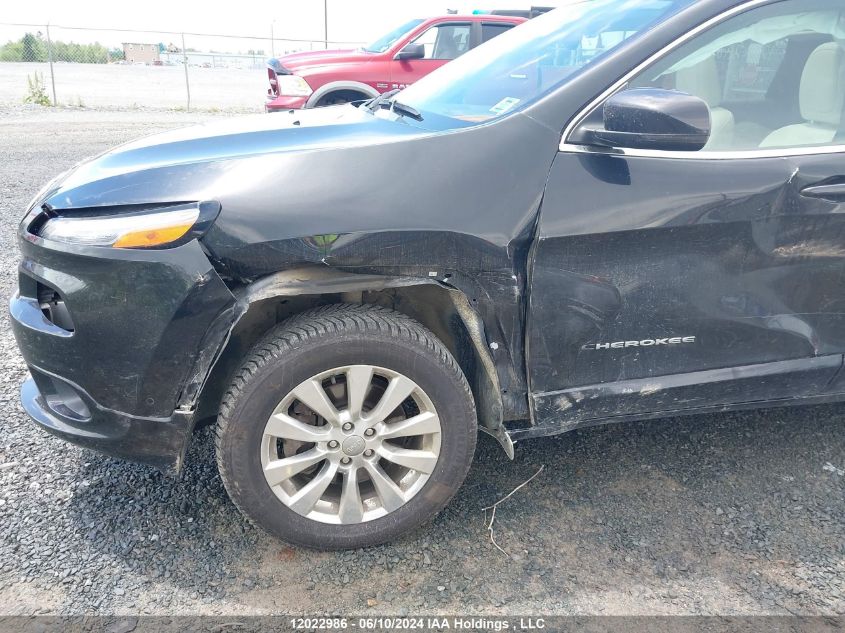 2016 Jeep Cherokee Overland VIN: 1C4PJMJS3GW367274 Lot: 12022986