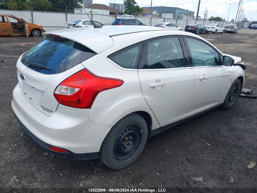 2013 Ford Focus Titanium VIN: 1FADP3N26DL109839 Lot: 12022989