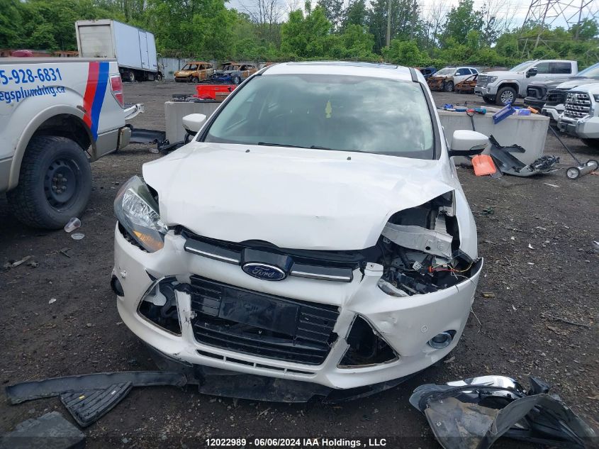 2013 Ford Focus Titanium VIN: 1FADP3N26DL109839 Lot: 12022989
