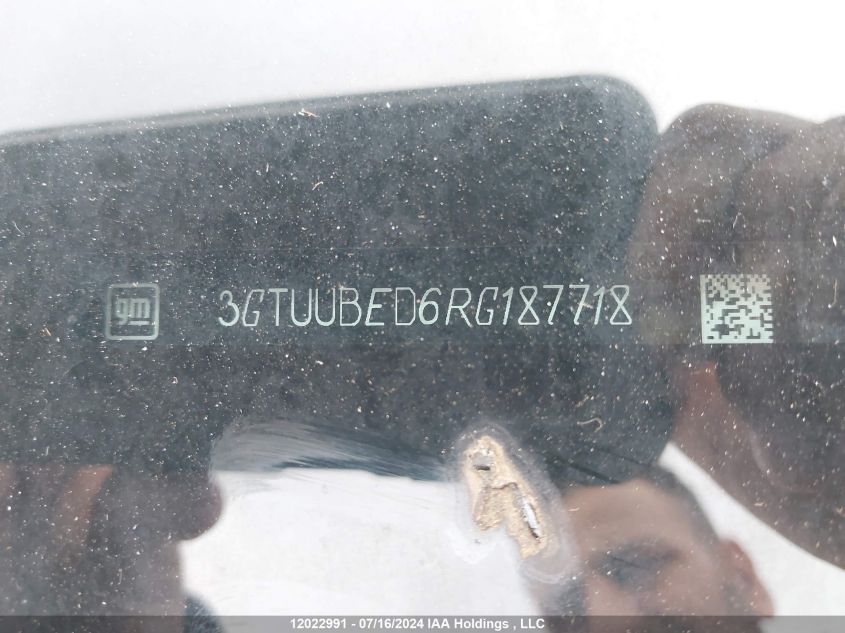 2024 GMC Sierra 1500 VIN: 3GTUUBED6RG187718 Lot: 12022991