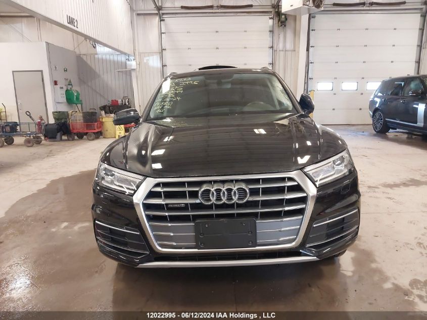 2019 Audi Q5 Premium VIN: WA1ANAFY0K2120049 Lot: 12022995