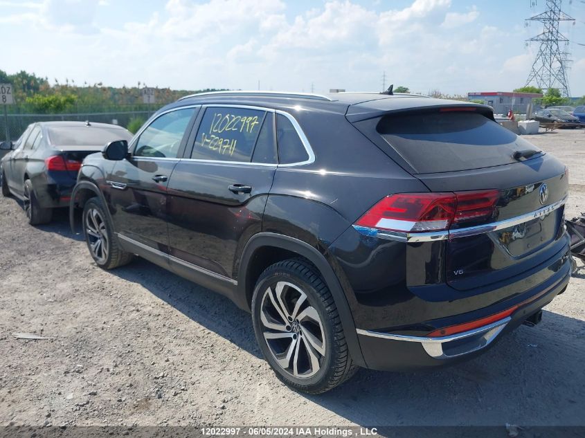 2022 Volkswagen Atlas Cross Sport VIN: 1V2BE2CA5NC229711 Lot: 12022997