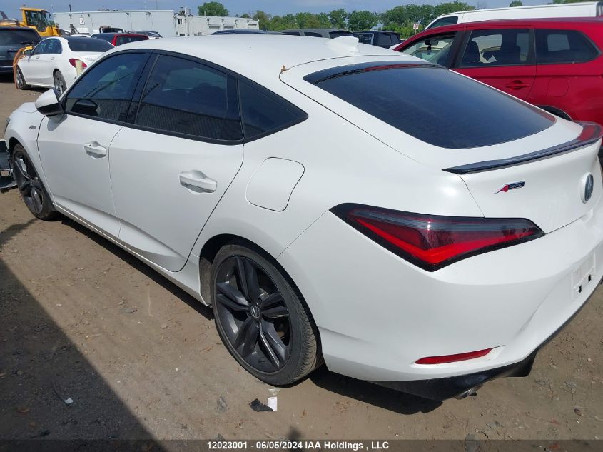 2023 Acura Integra VIN: 19UDE4H32PA800927 Lot: 12023001