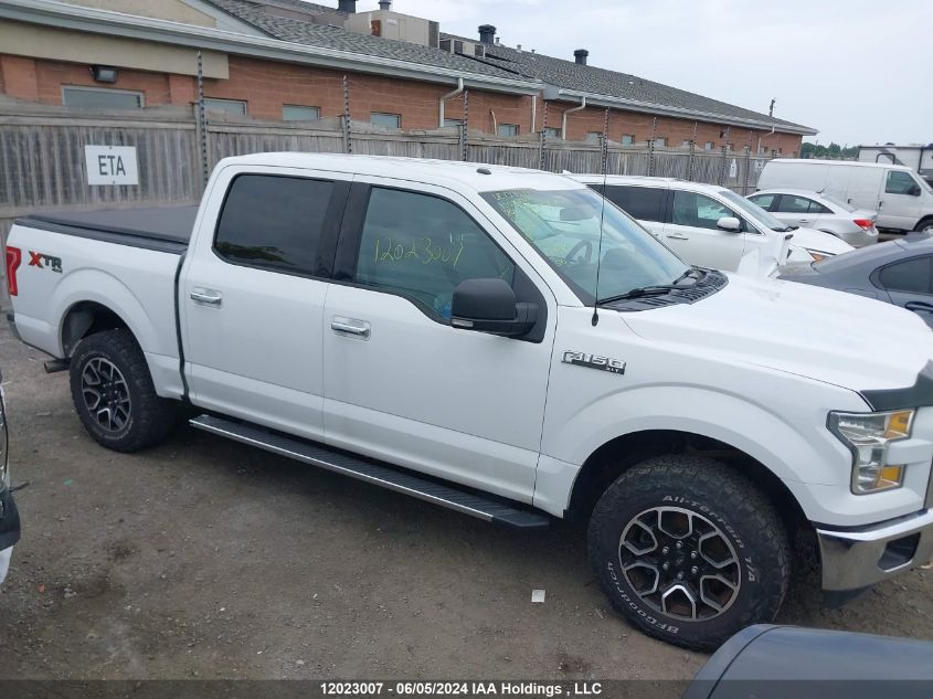 2016 Ford F-150 Xlt VIN: 1FTEW1EF9GFD02739 Lot: 12023007