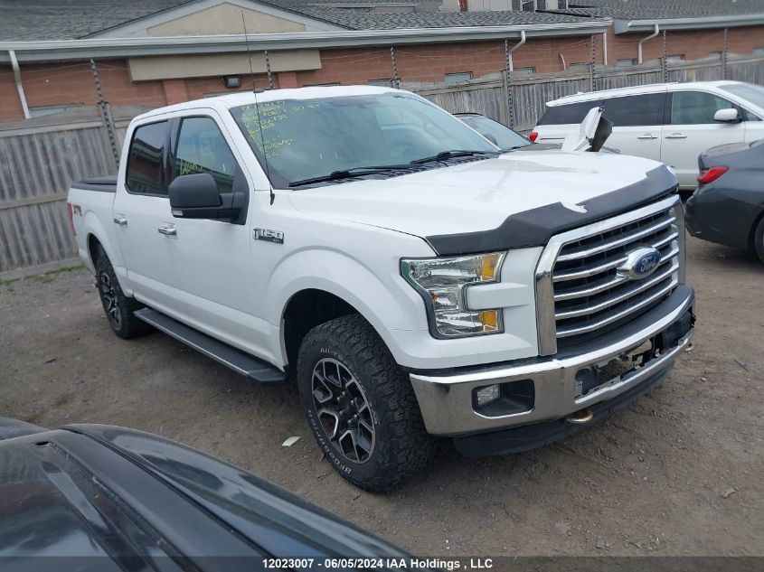 2016 Ford F-150 Xlt VIN: 1FTEW1EF9GFD02739 Lot: 12023007