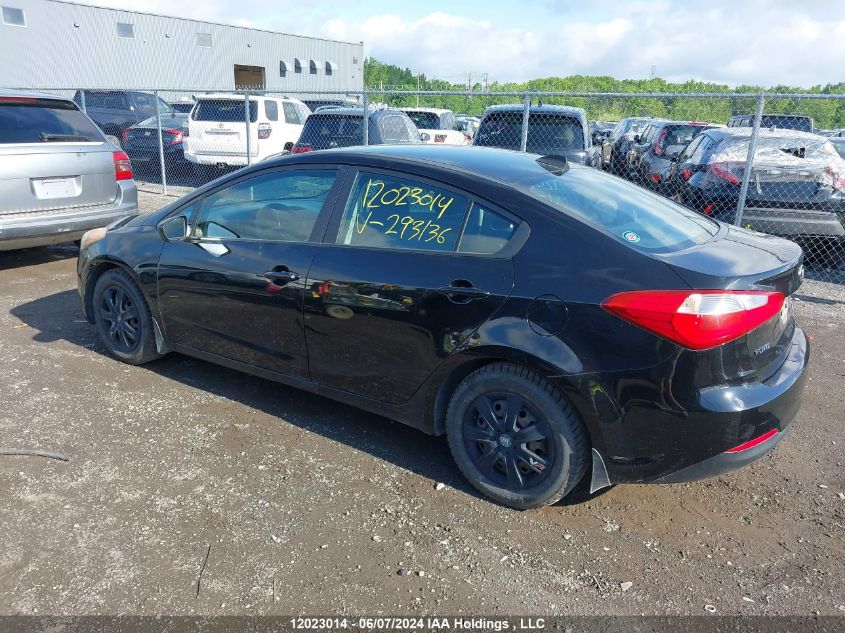 2015 Kia Forte VIN: KNAFK4A68F5293136 Lot: 12023014