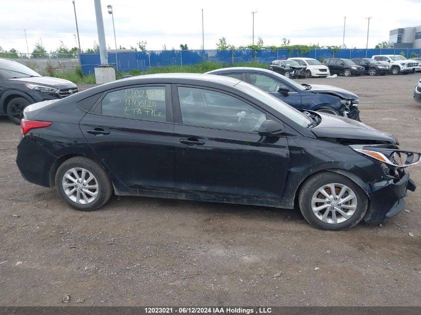 2018 Hyundai Accent VIN: 3KPC24A35JE031213 Lot: 12023021