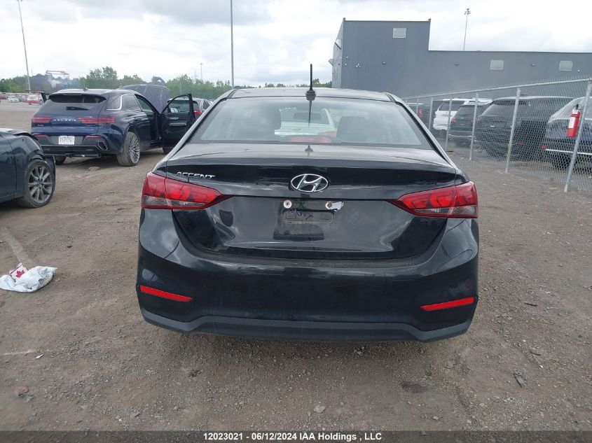 2018 Hyundai Accent VIN: 3KPC24A35JE031213 Lot: 12023021