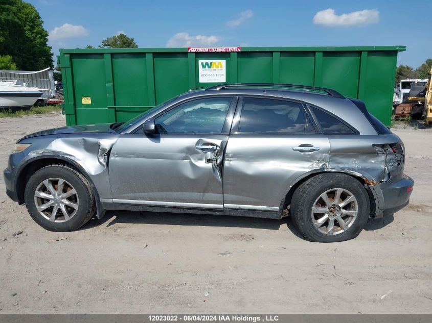 2008 Infiniti Fx35 VIN: JNRAS08W28X207810 Lot: 12023022