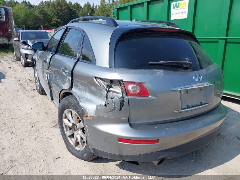 2008 Infiniti Fx35 VIN: JNRAS08W28X207810 Lot: 12023022